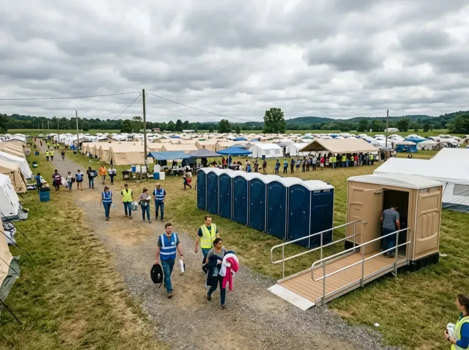 disaster-relief-camp-restrooms-010 — frequently asked questions, Dumpster & Portable Bathrooms Rental in Kirtland AFB, NM